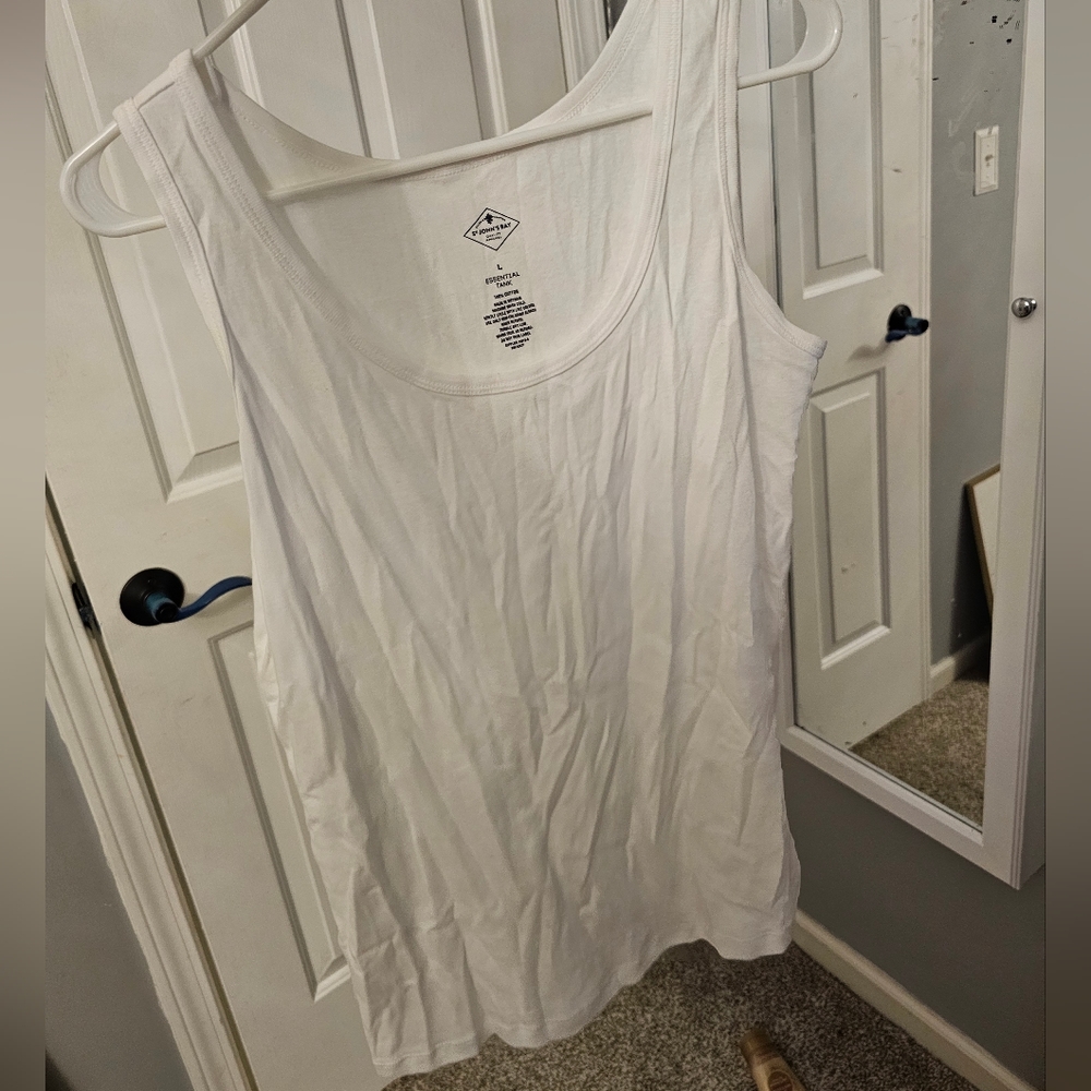 White tank top